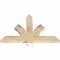Ekena Millwork Redmond Rough Sawn Timber Gable Bracket, Douglas Fir, 36"W x 24"H x 2"D x 4"F, 16/12 Pitch GBW036X24X0204RED00RDF - alternate 5